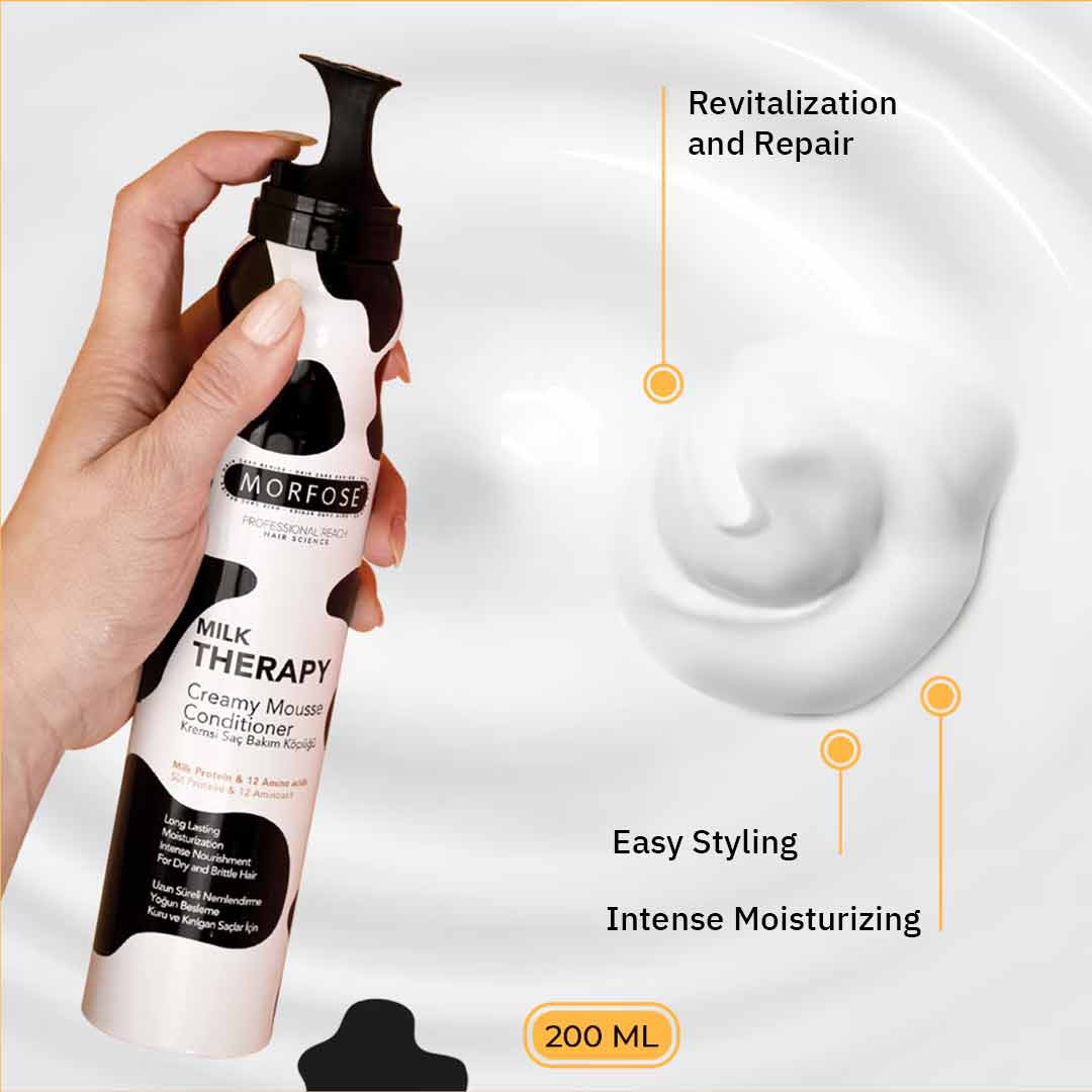 Morfose Milk Therapy Creamy Mousse Conditioner