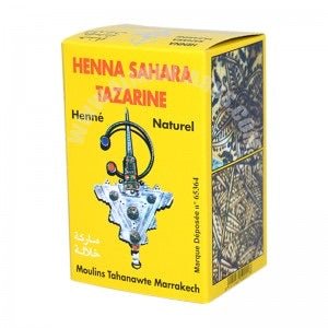 Henné Naturel en Poudre Tazarine pour Tatouage 100g