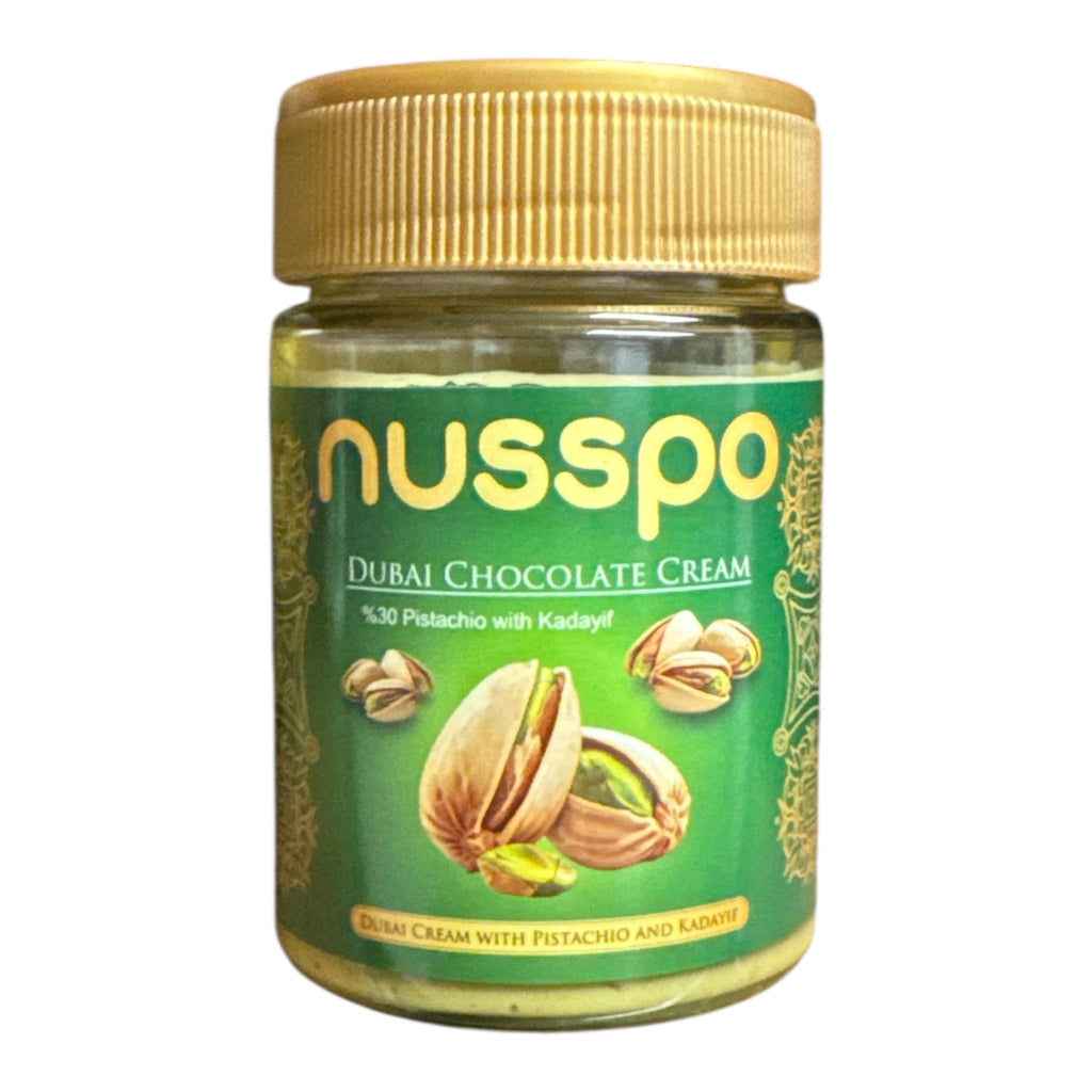 Nusspo Dubai Chocolate Cream with Pistachio & Kadayif – 300g