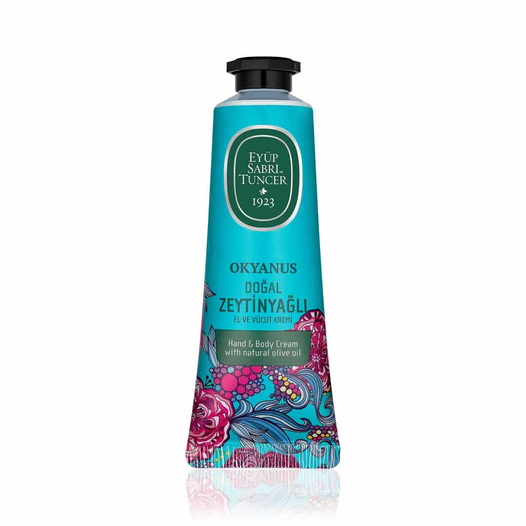 Ocean Olive Oil Hand & Body Cream – 50 ml | Refreshing Hydration & Coastal Calm