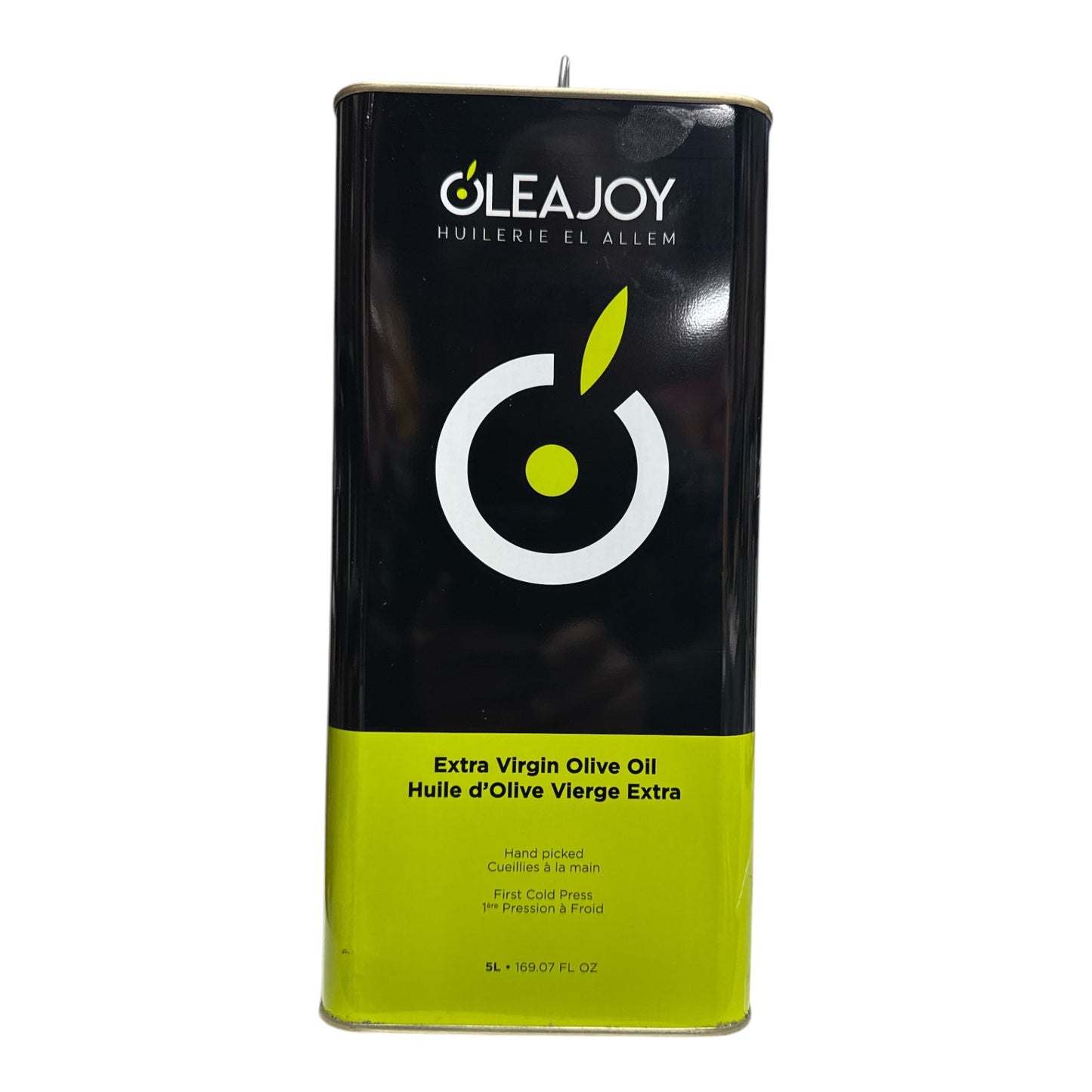 OLEAJOY Extra Virgin Olive Oil 5L - Authentic from Zaytuna Mart Canada