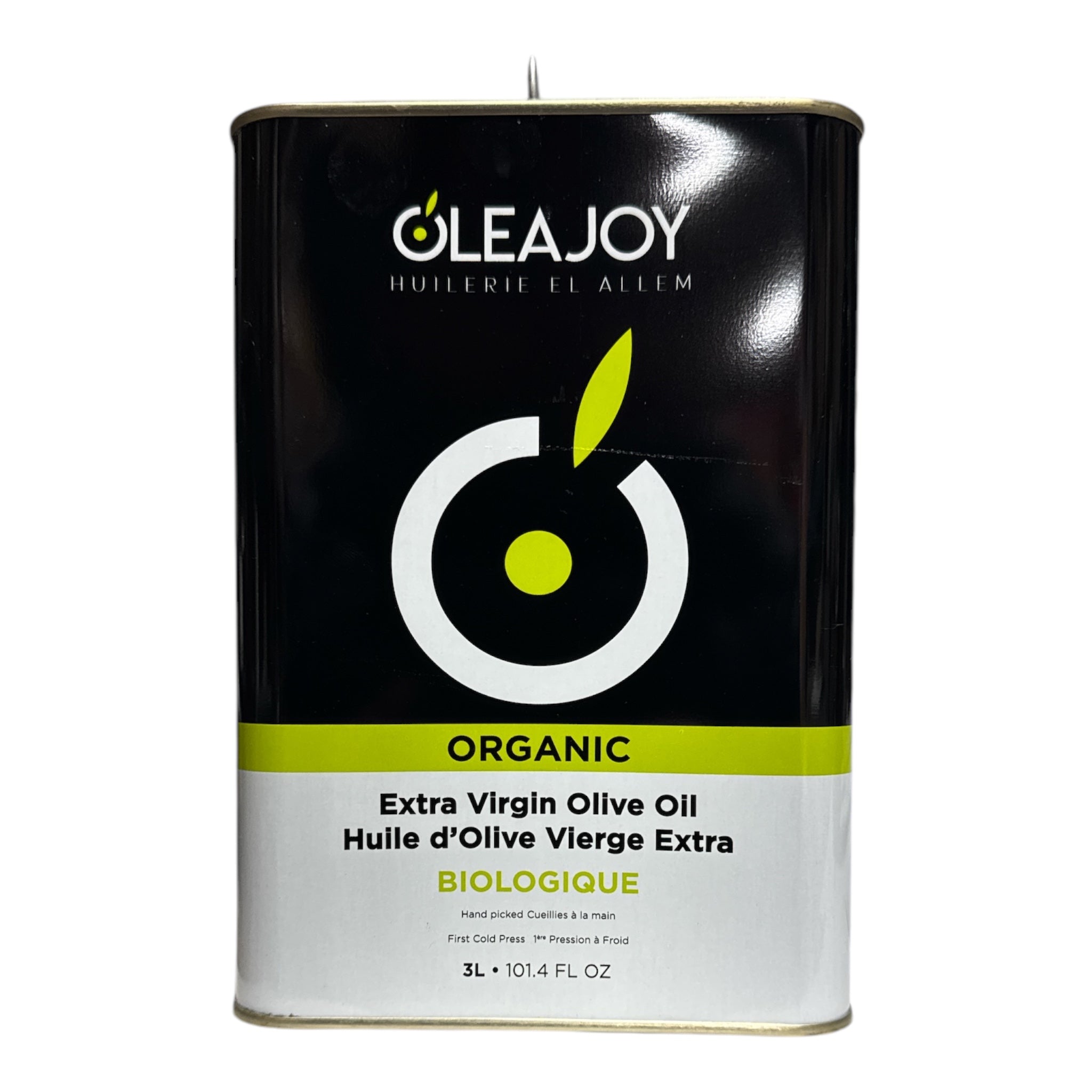 OLEAJOY Organic Extra Virgin Olive Oil 3L – HANOUTY.ca