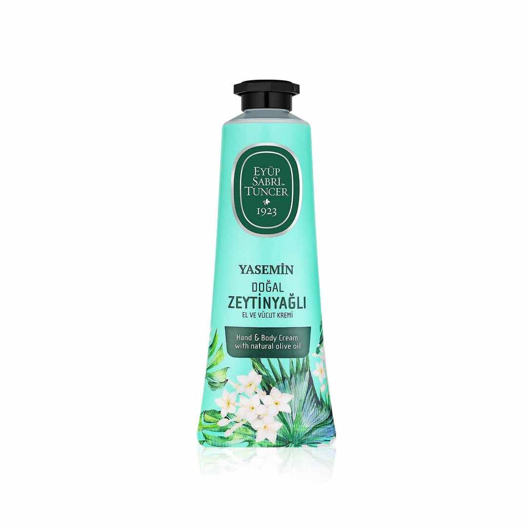 Jasmine Olive Oil Hand & Body Cream – 50 ml | Deep Hydration & Soft Floral Scent