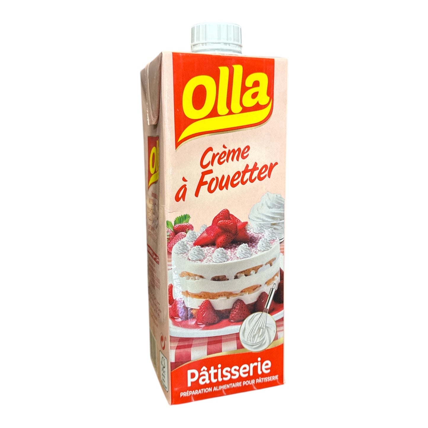 Crème à fouetter UHT OLLA avec huile végétale 1L