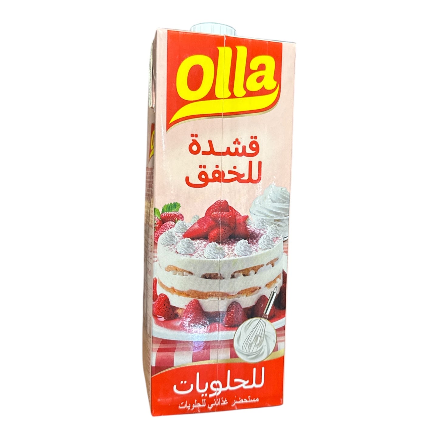 Crème à fouetter UHT OLLA avec huile végétale 1L