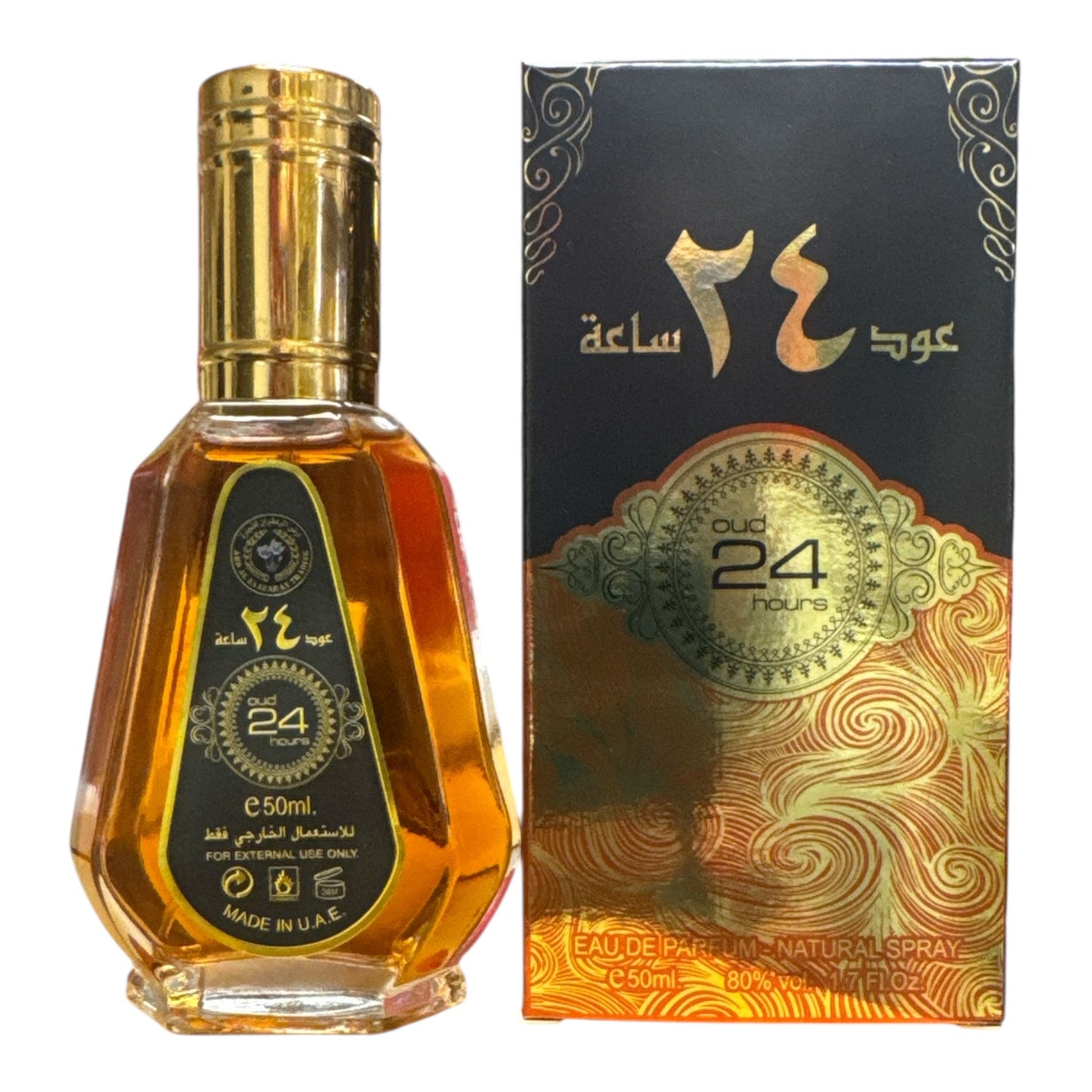 Oud 24 Heures Eau de Parfum Vaporisateur Naturel – 50 ml