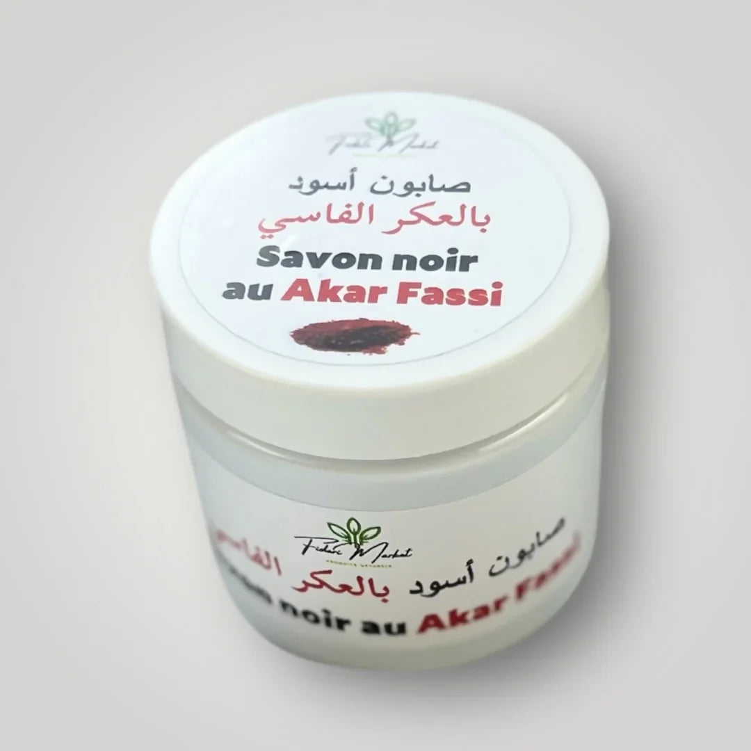 Black Soap with Akar Fassi – Natural Radiance & Silky Softness