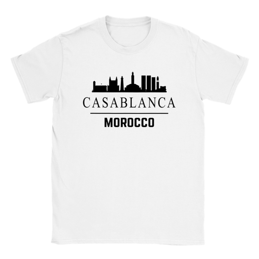 T-shirt unisexe Casablanca Maroc