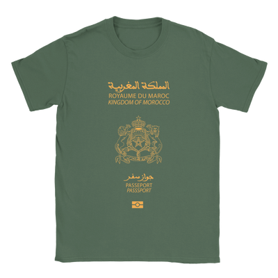 Moroccan Passport Unisex T-shirt