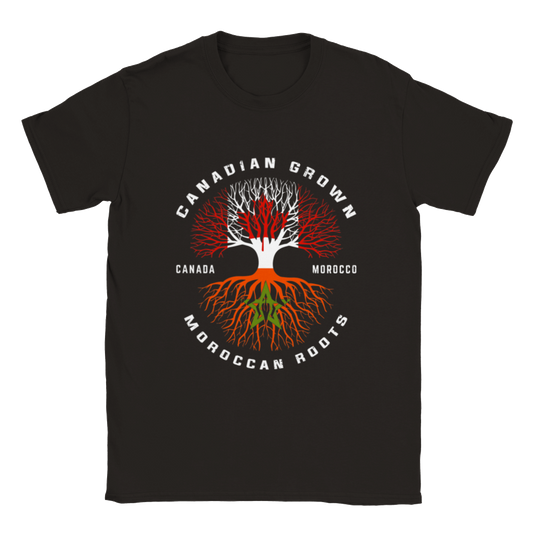 T-shirt unisexe Canada Maroc