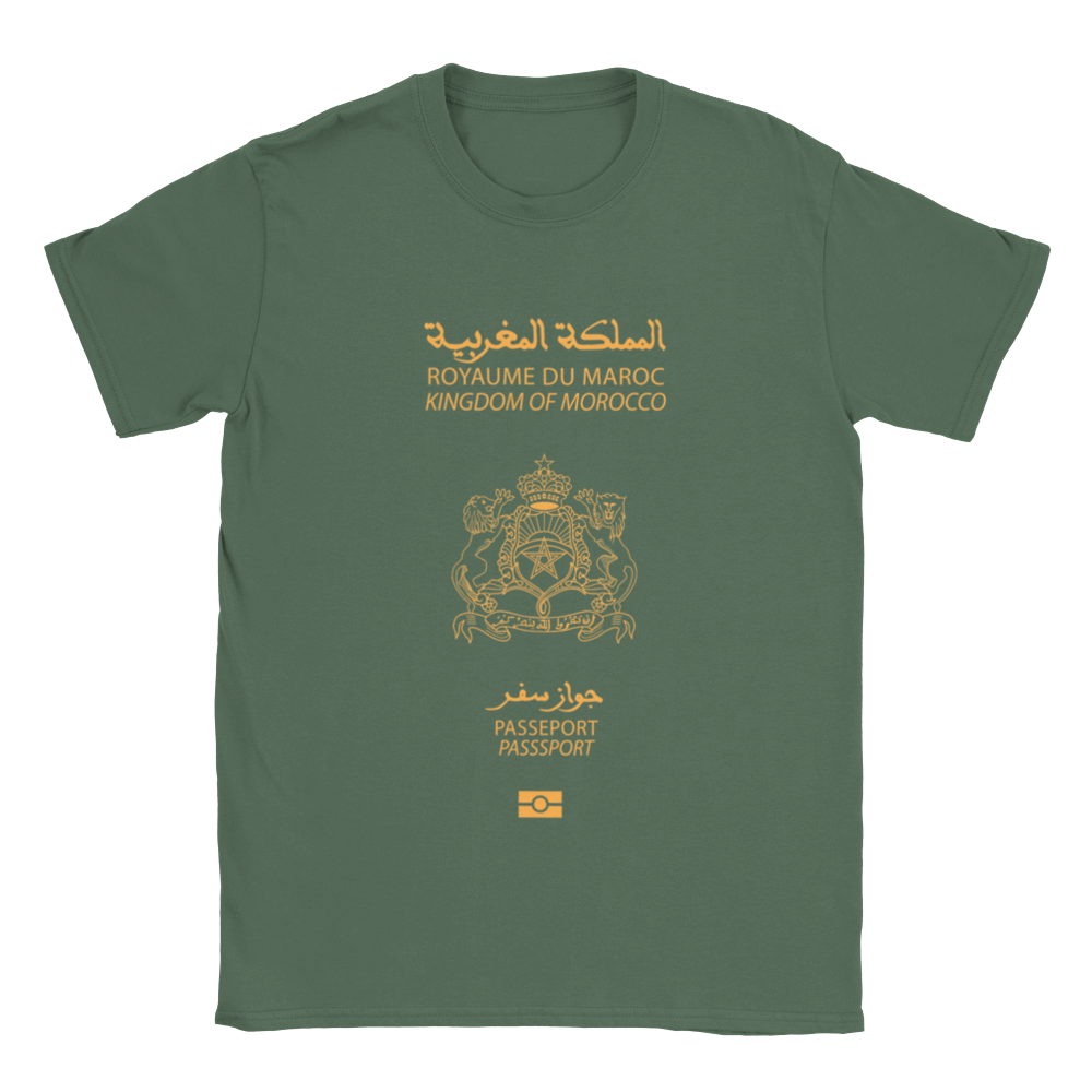 Moroccan Passport Unisex T-shirt