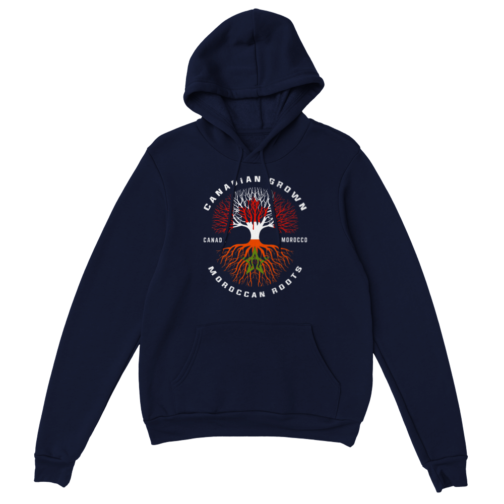Morocco Canada Unisex Pullover Hoodie