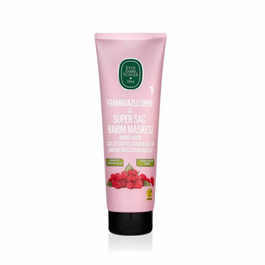 Raspberry Vinegar Hair Care Mask – 250 ml | Shine & Deep Repair
