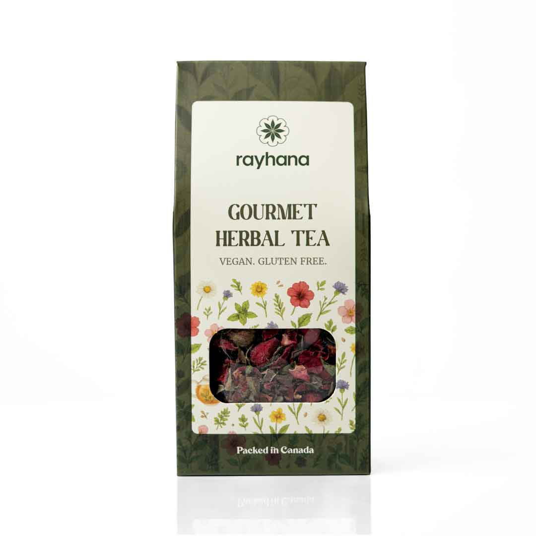 Red Rose Tea – Whole Rose Buds Herbal Tea by Rayhana