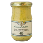 Edmond fallot-Moutarde de dijon au basilic(Dijon Mustard with Basil) 210 ml