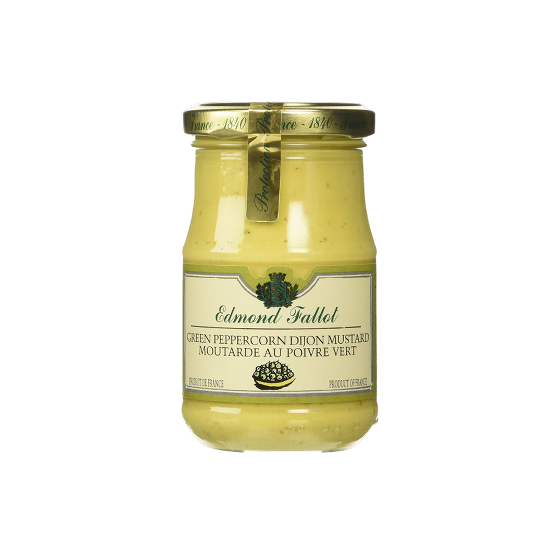 Edmond fallot-Moutarde de dijon au Poivre vert (Dijon Mustard with Green Peppercorn) 210 ml