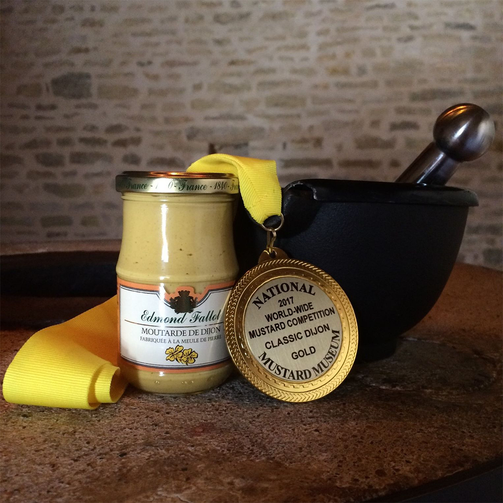 Edmond fallot-Moutarde de Dijon traditionnelle (Traditional Dijon Mustard) 210 ml