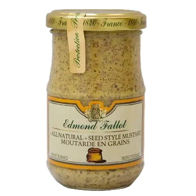 Edmond fallot-Moutarde de dijon à l'ancienne (Dijon Old-Fashioned Mustard) 210 ml