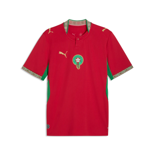 Maillot Domicile Maroc CAN 2025 - ROUGE (Maillot Maroc Coupe d’Afrique 2025)