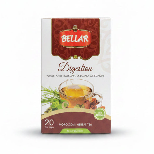 BELLAR Digestion Moroccan Herbal Tea 20 Sachets