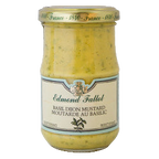 Edmond fallot-Moutarde de dijon au basilic(Dijon Mustard with Basil) 210 ml