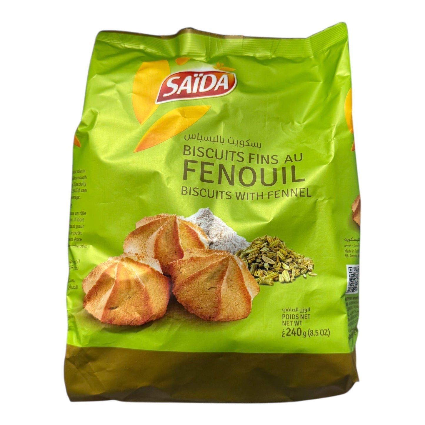 Biscuits Saïda au fenouil 240g