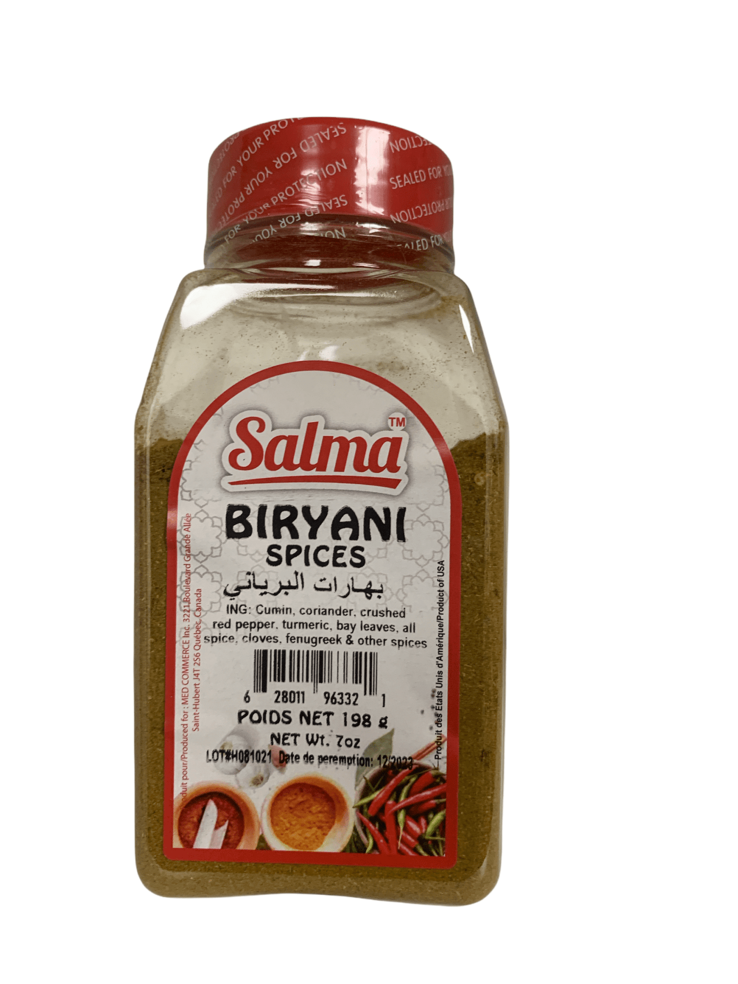 Assaisonnement biryani Salma 198g