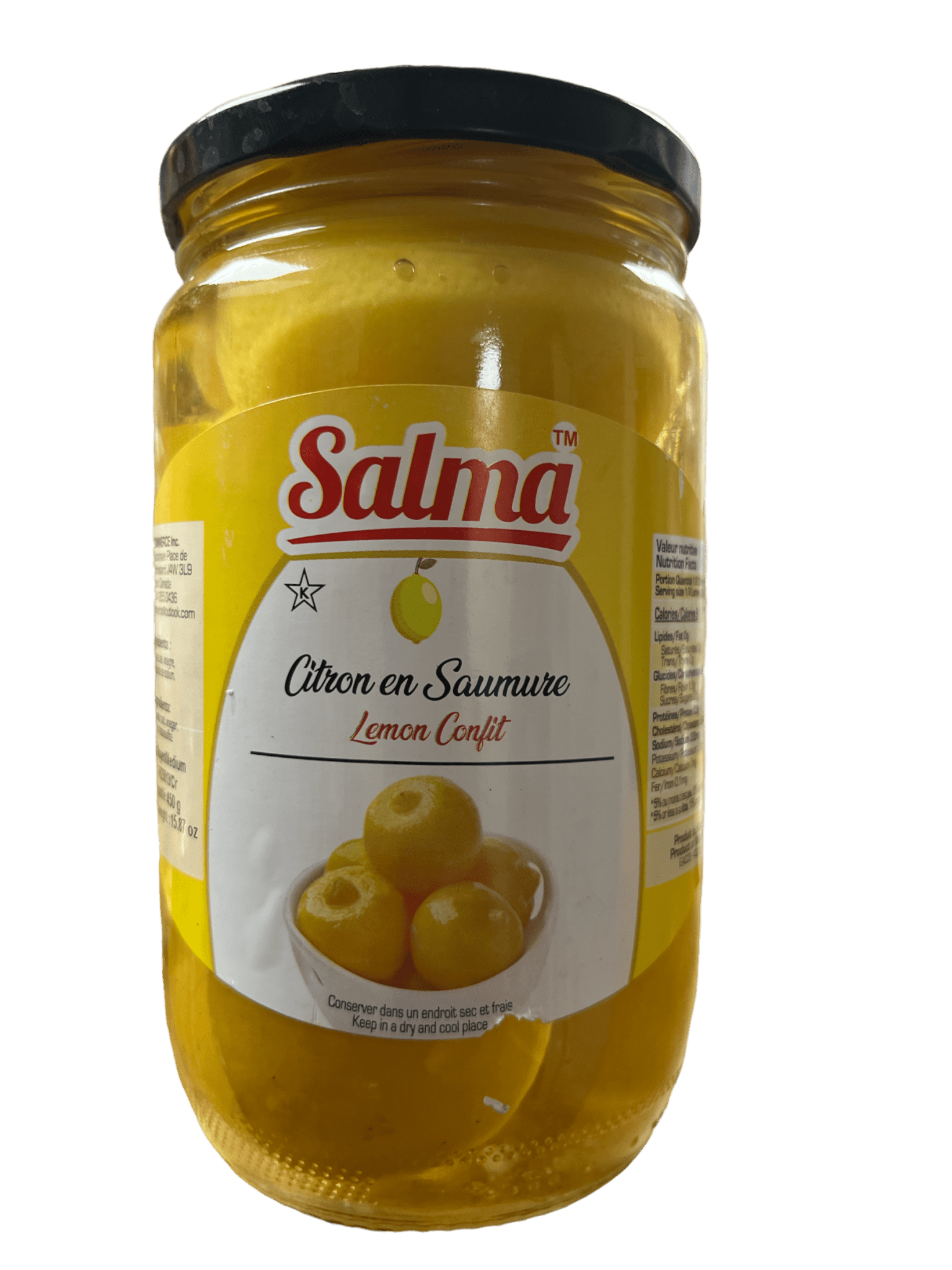Salma Pickled Lemon jar 480g