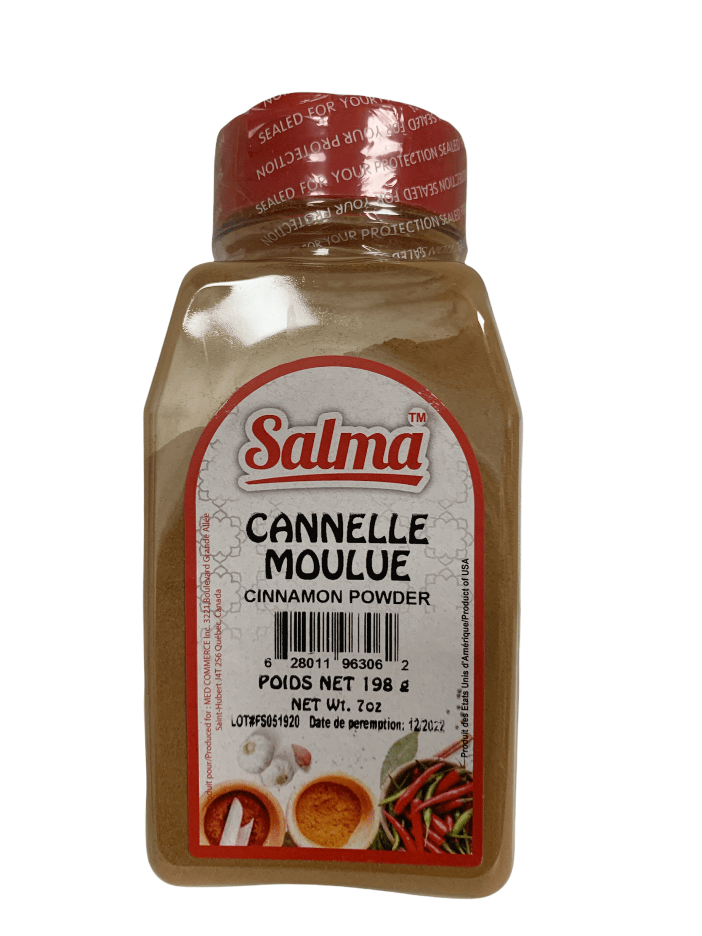 Salma Poudre de Cannelle Pure 198g
