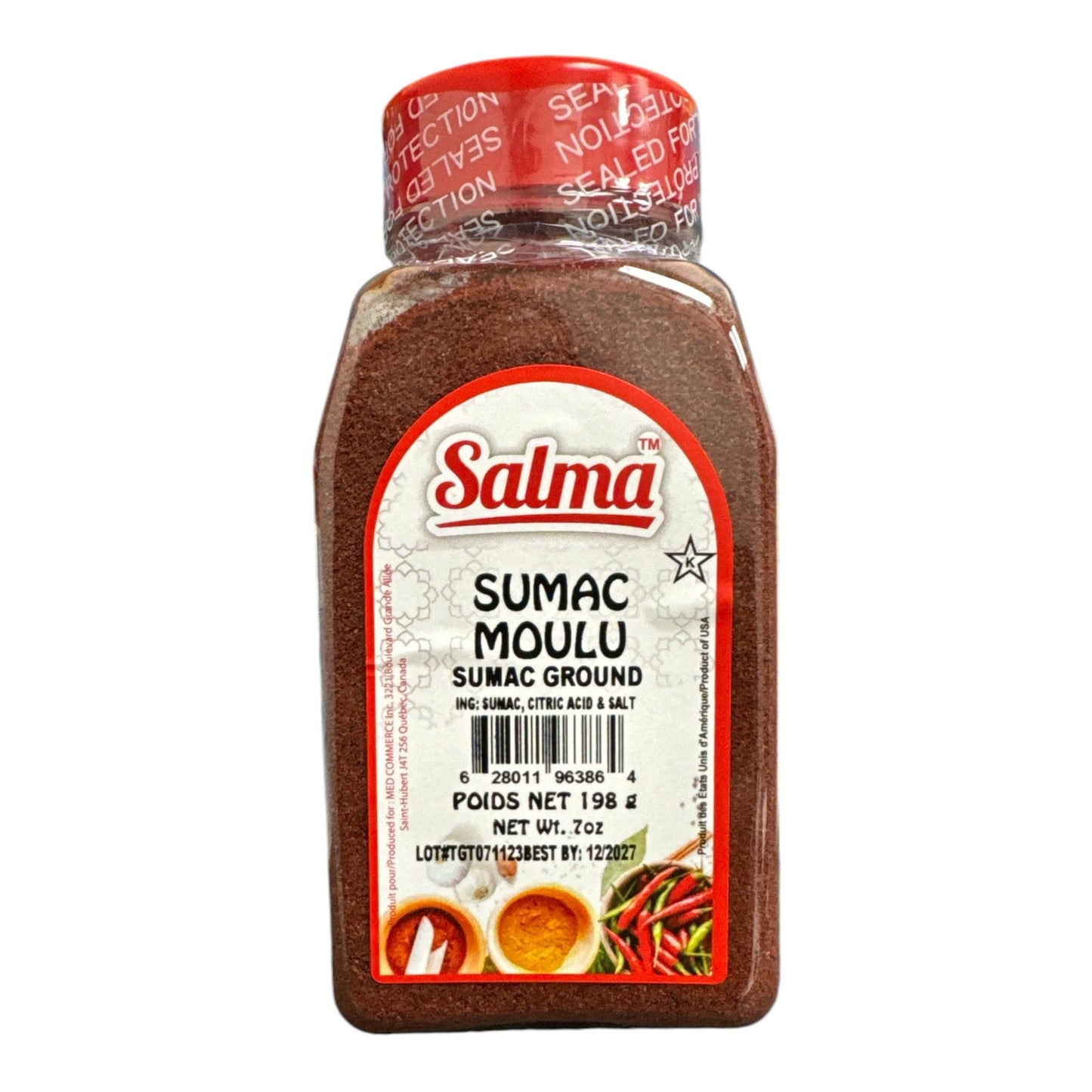 Salma Poudre de sumac 198g