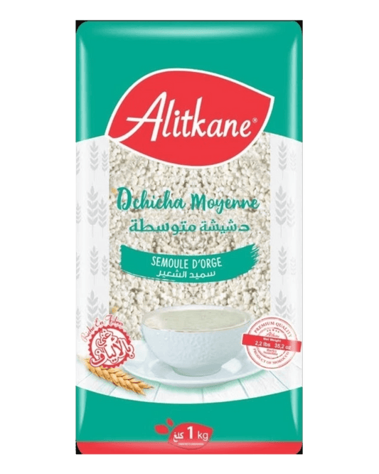 AL ITKANE Semolina Barley Dchicha  Medium Alitkane  1kg