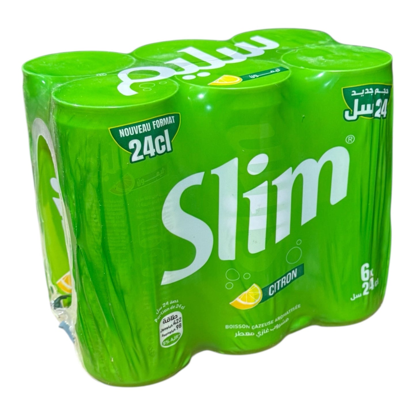 Slim Citron Limonade Gazeuse – Boisson Gazeuse Algérienne 6x24cl
