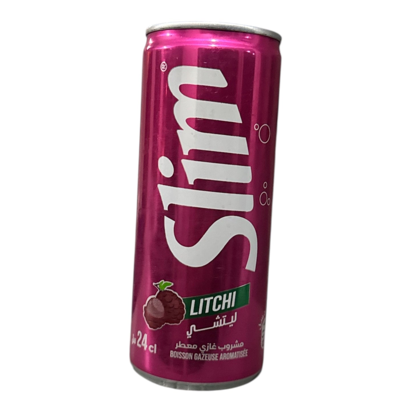 Boisson pétillante Slim Litchi – 24cl | Soda Algérien