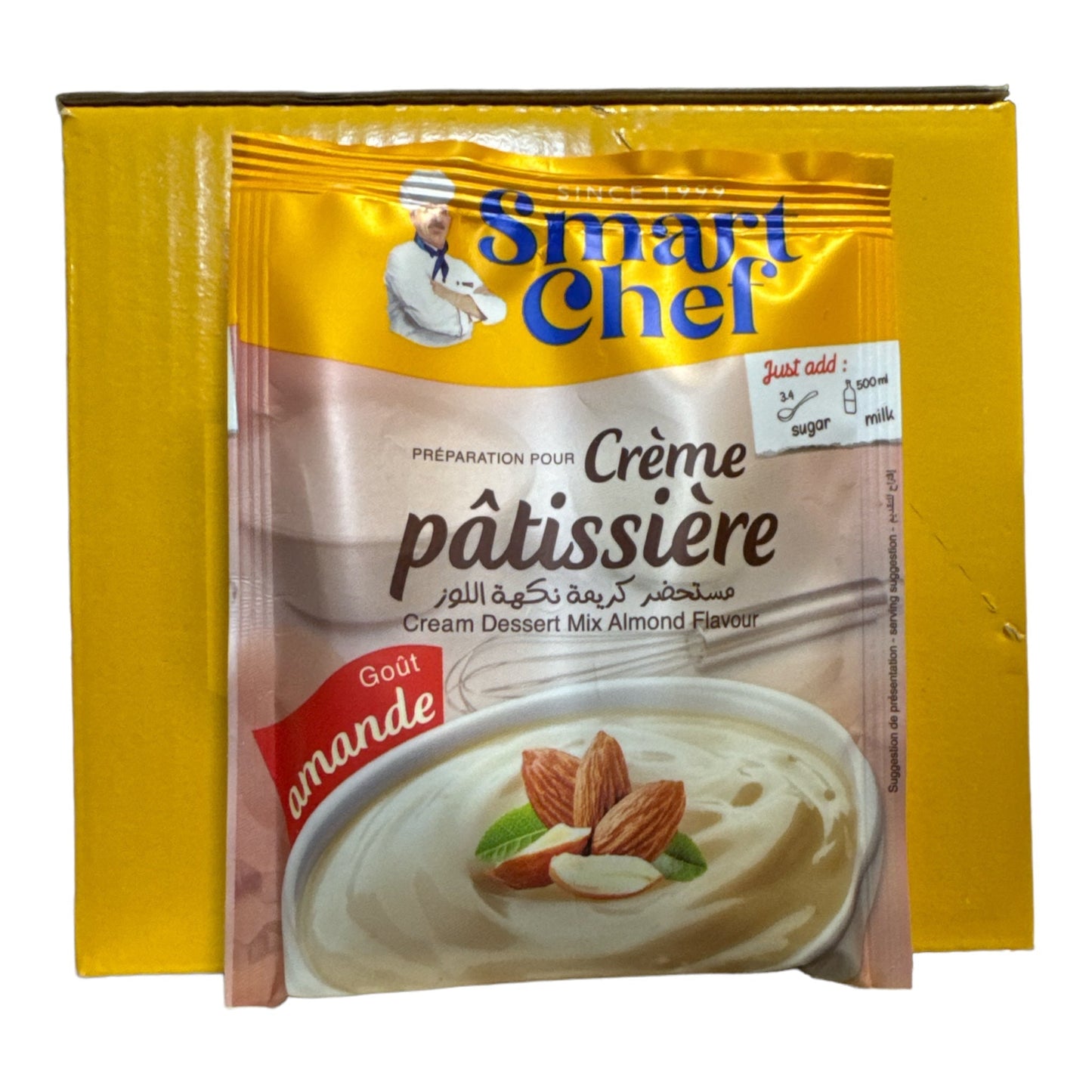 Préparation pour Crème Dessert Saveur Amande Smart Chef 38g