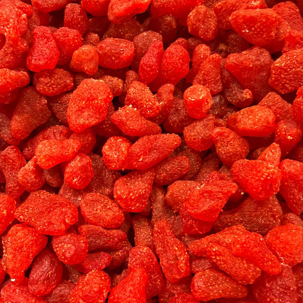 Dried Strawberries (Sugared)