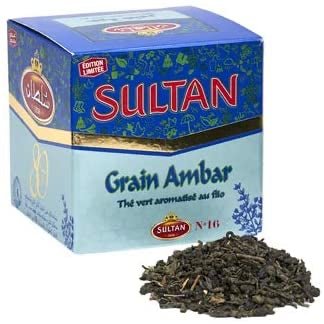 Thé vert SULTAN Ambar à la menthe Flio 150g