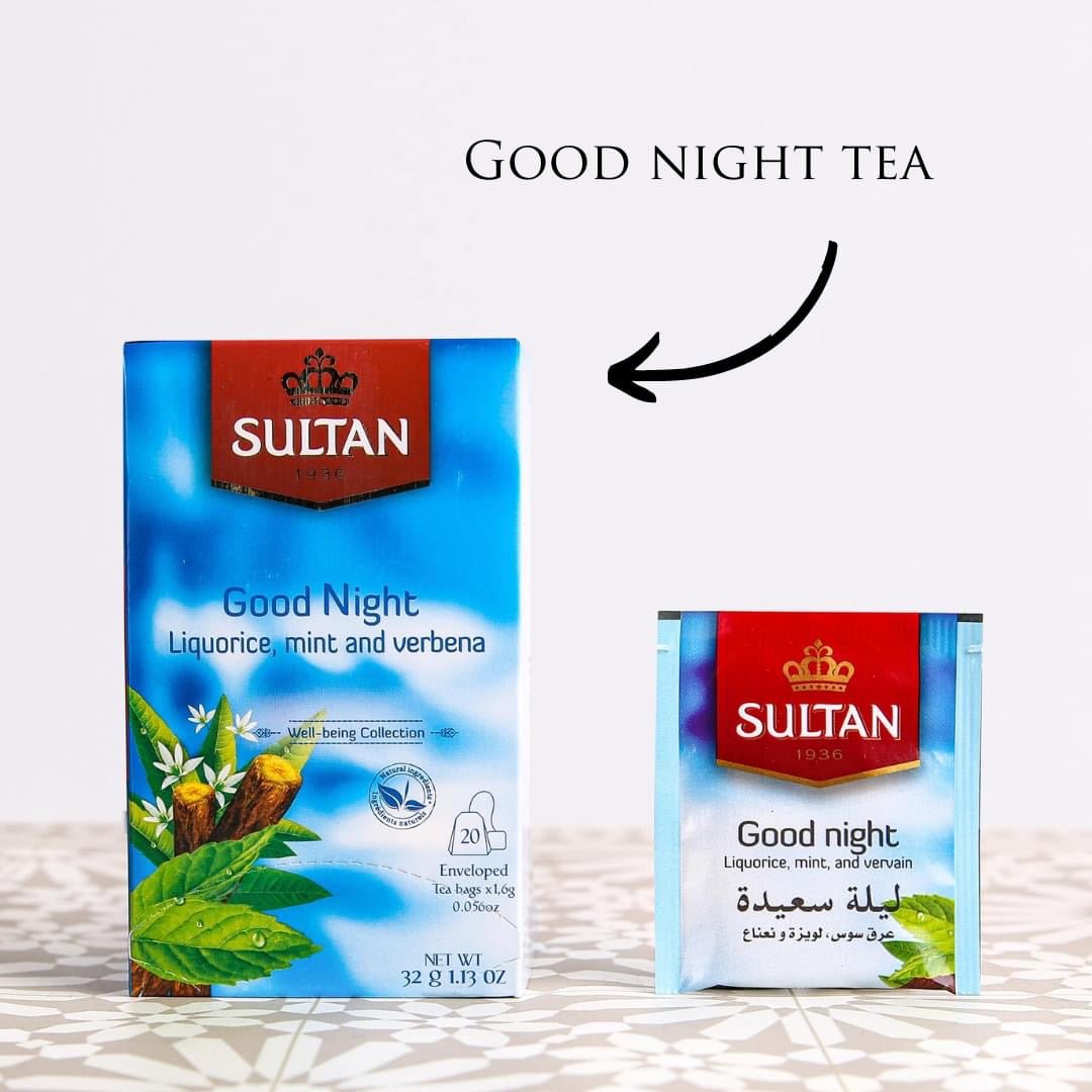 SULTAN Tisane Good Night Collection: Liquorice, Mint & Verbena - 5 Pack (20 Bags Each) FOODS ZaytunaMart.ca