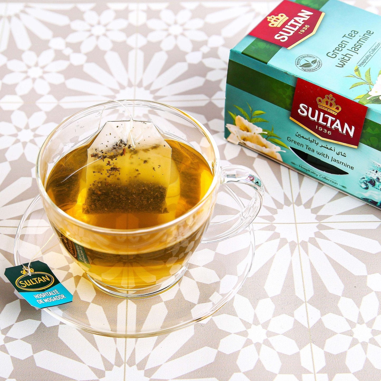 SULTAN Tisane Thé Vert au Jasmin 20 sachets