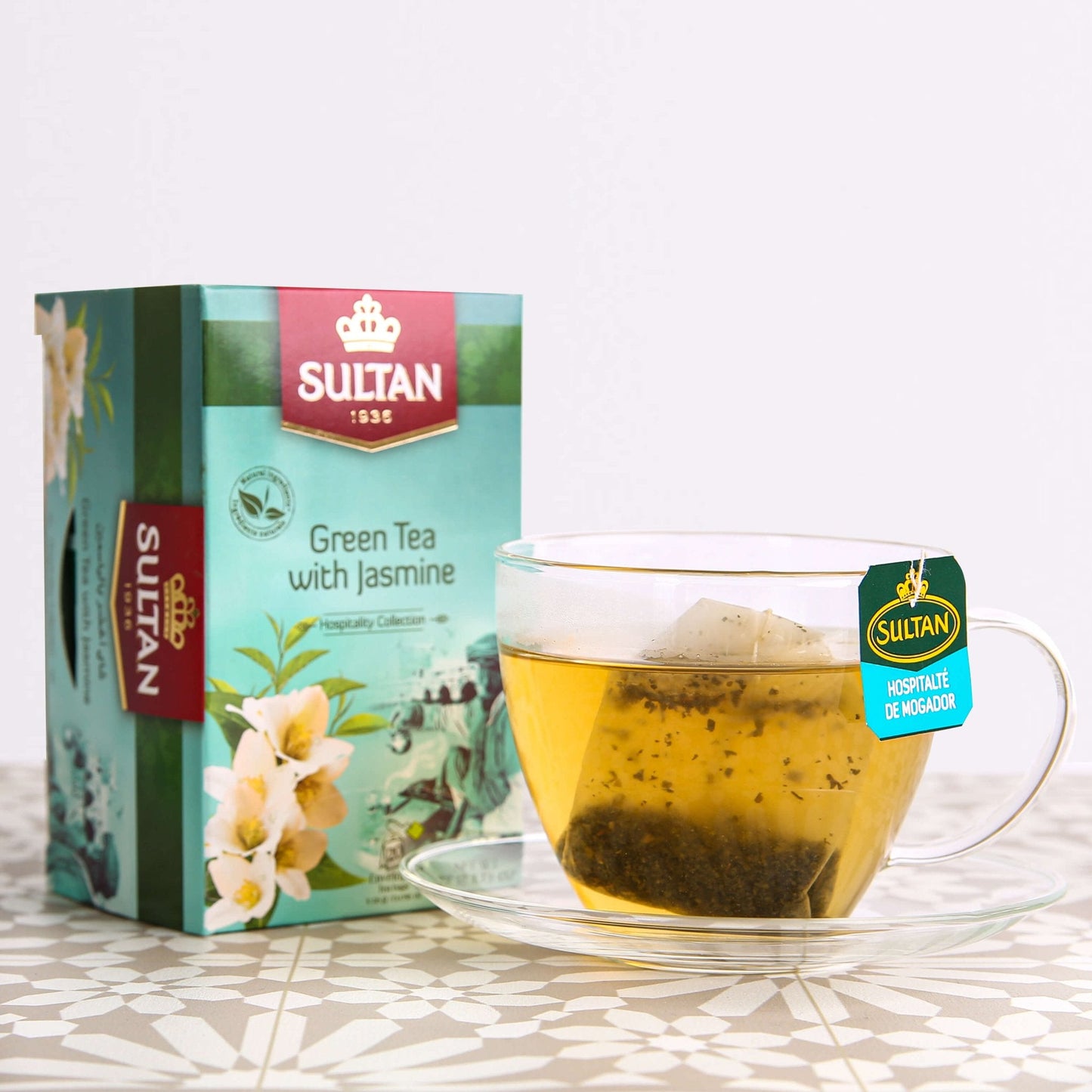 SULTAN Tisane Thé Vert au Jasmin 20 sachets