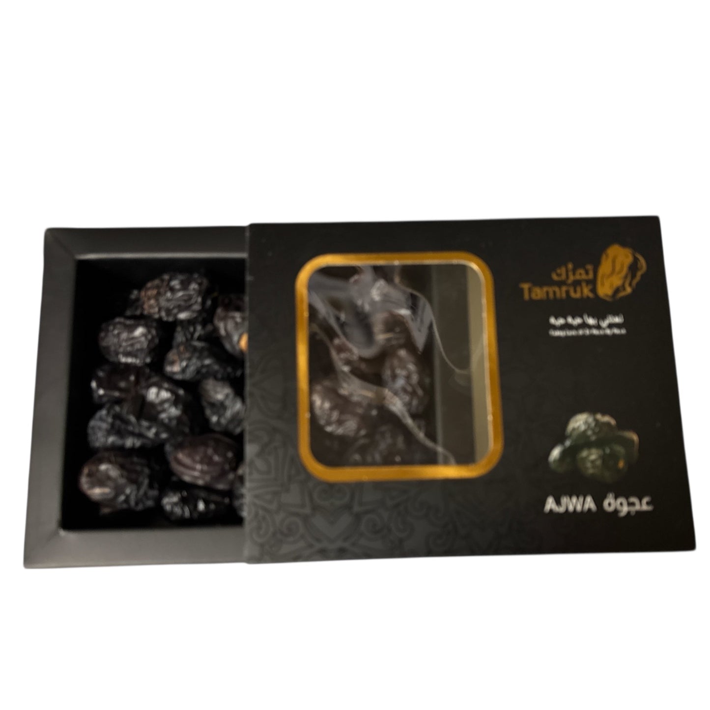Tamruk Dattes Ajwa Dénoyautées Boîte Cadeau Premium 400g