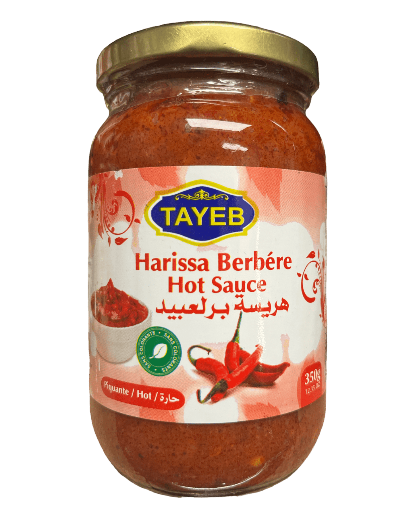 Sauce piquante berbère Tayeb Harissa – 350g