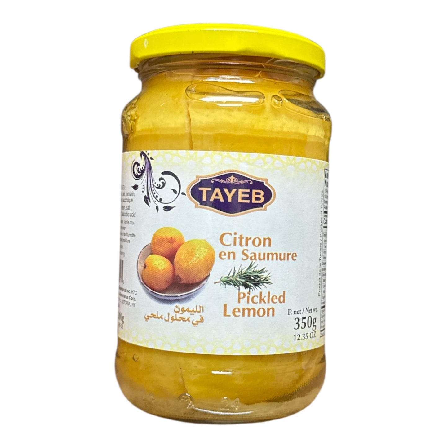 Citron Confit Tunisien TAYEB 350g
