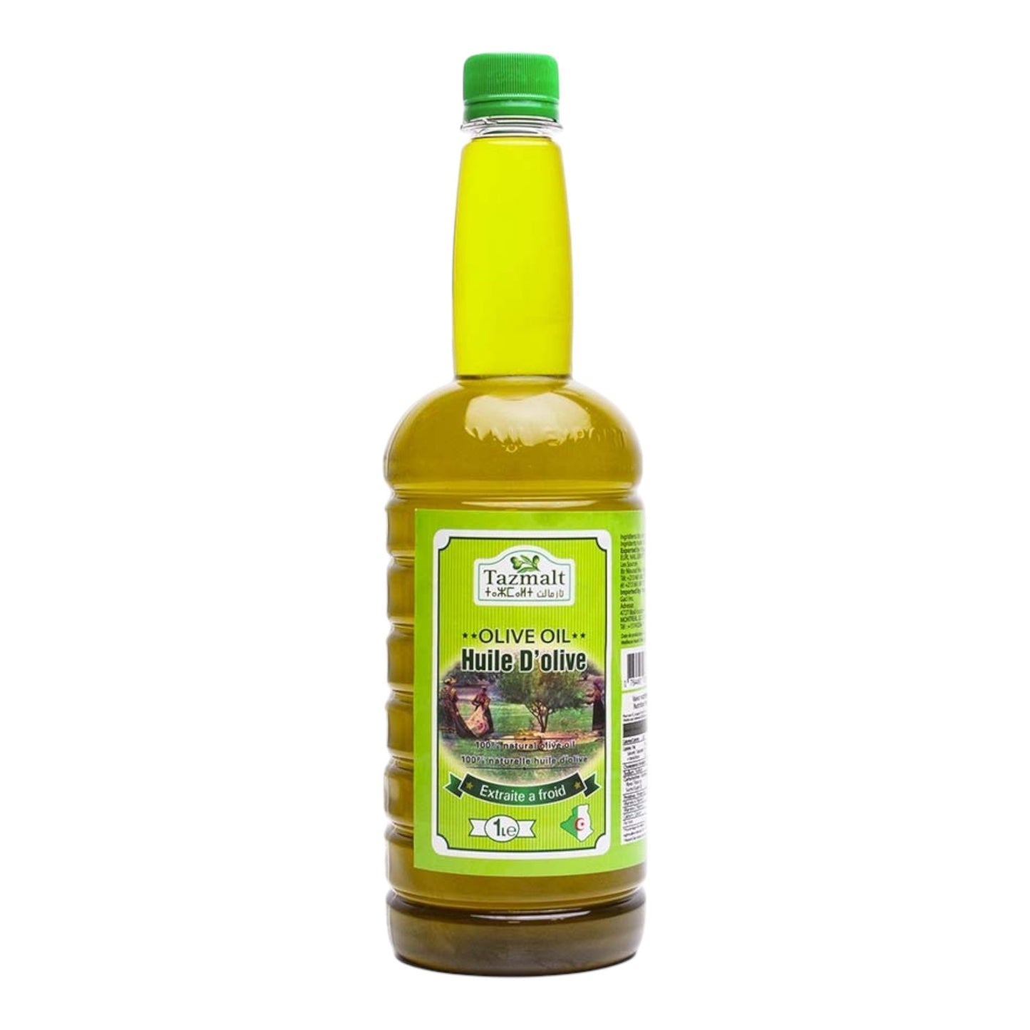 Huile d'olive algérienne TAZMALT 1L