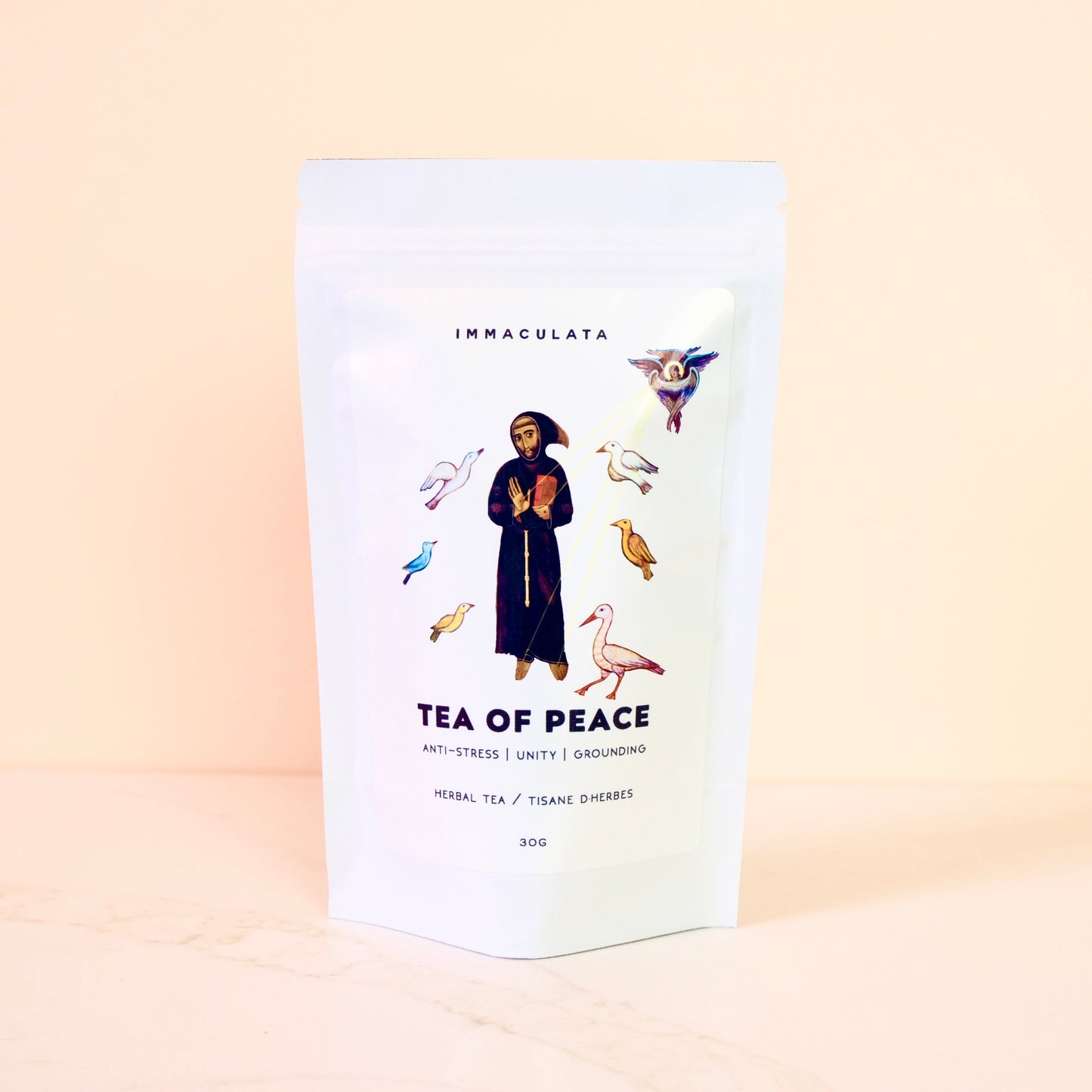 TEA OF PEACE // pine + reishi tea