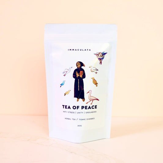 TEA OF PEACE // pine + reishi tea