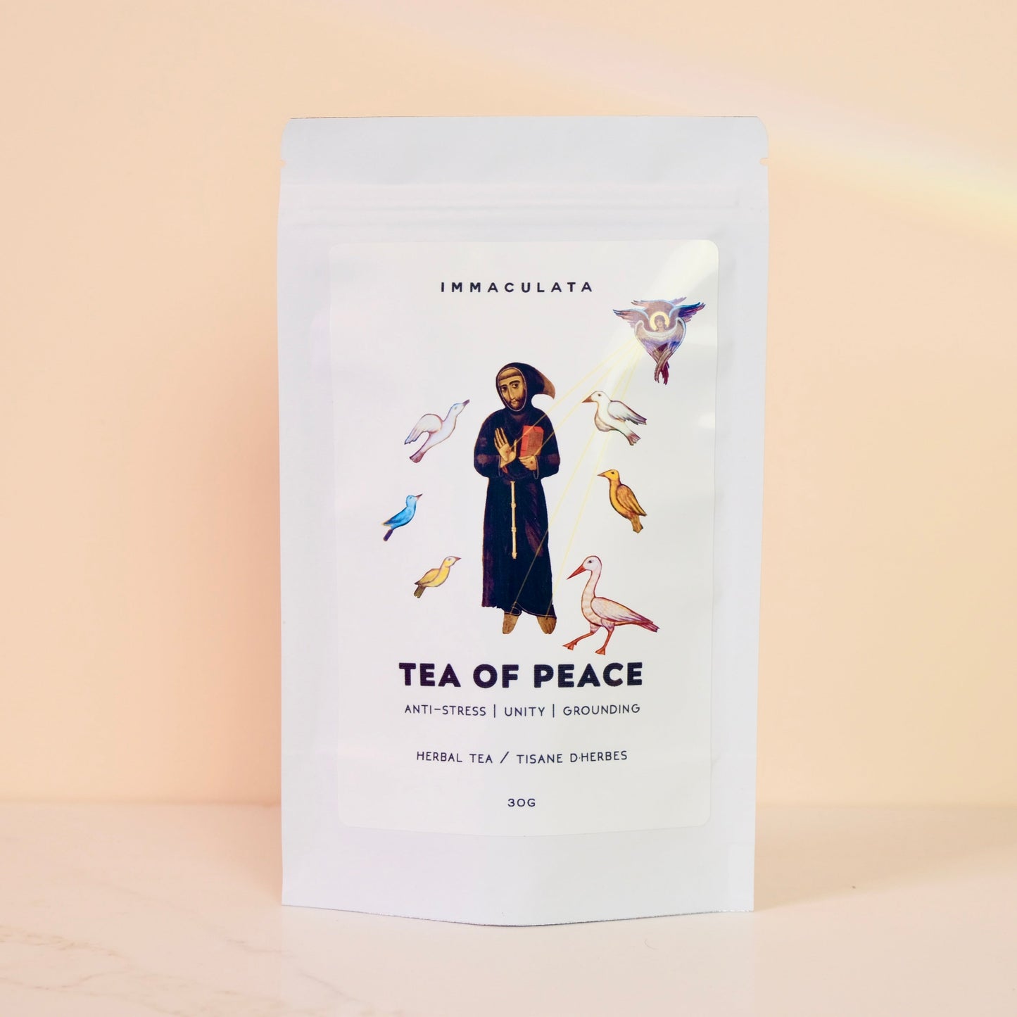 TEA OF PEACE // pine + reishi tea