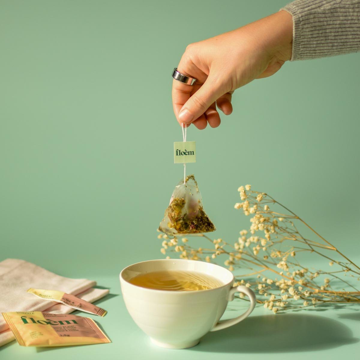 Tisane en sachet individuel - Rose & Camomille