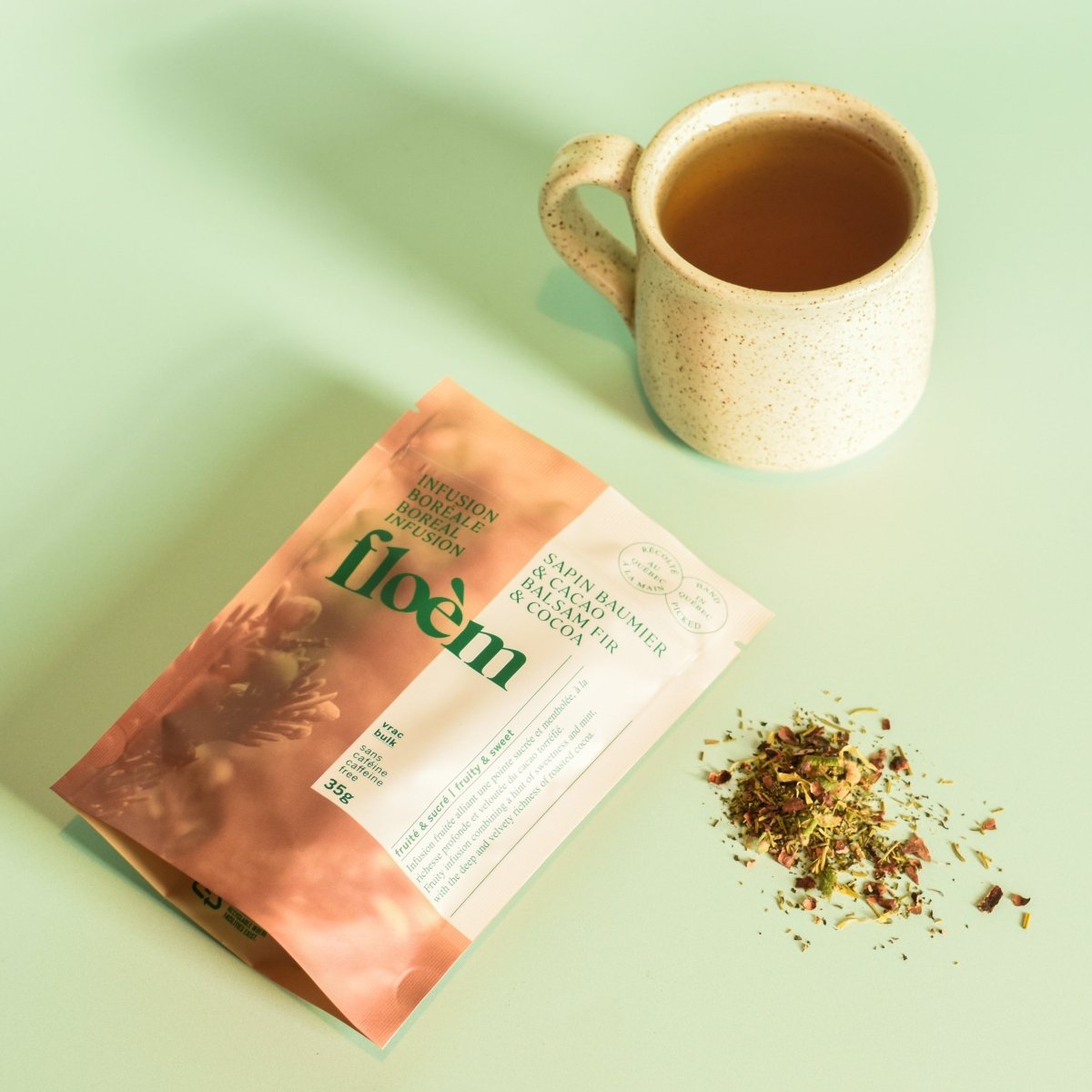 Tisane en vrac - Sapin baumier & Cacao
