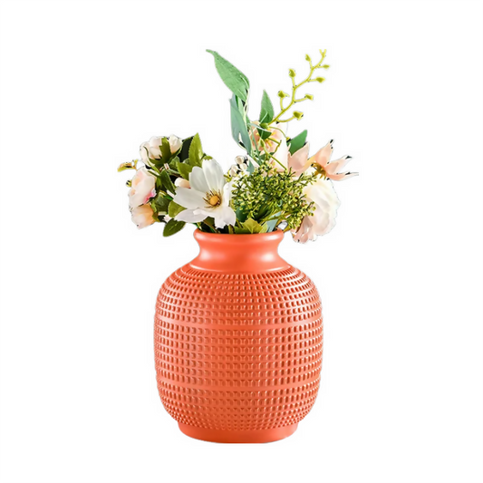 Anyhouz Flower Vase Coral Medium Nordic Plastic Pot Home Decor