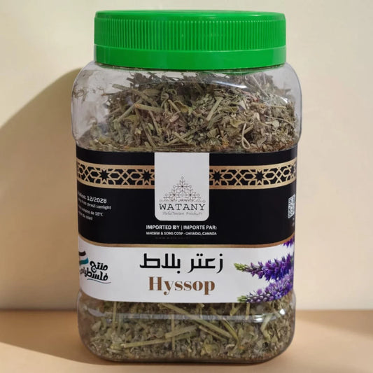 Zaatar Hyssop (Balat / Zaatman) 100g – Herbe de Zaatar séchée palestinienne